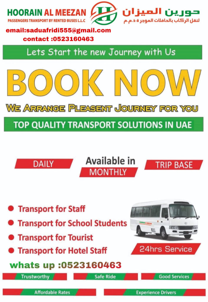 Transport Services in Dubai